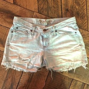 Abercrombie & Fitch distressed jean shorts size 4